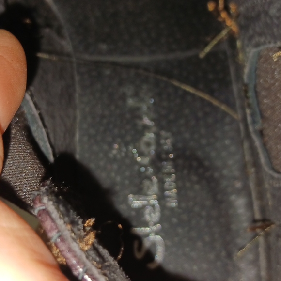 Stelle Monelle pull on croc embossed leather ankle booties - size 38/7.5 - Brown - Picture 7 of 11